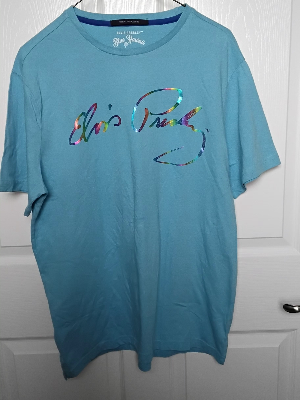Blue Hawaii Short Sleeve‎ Tee - Light Blue